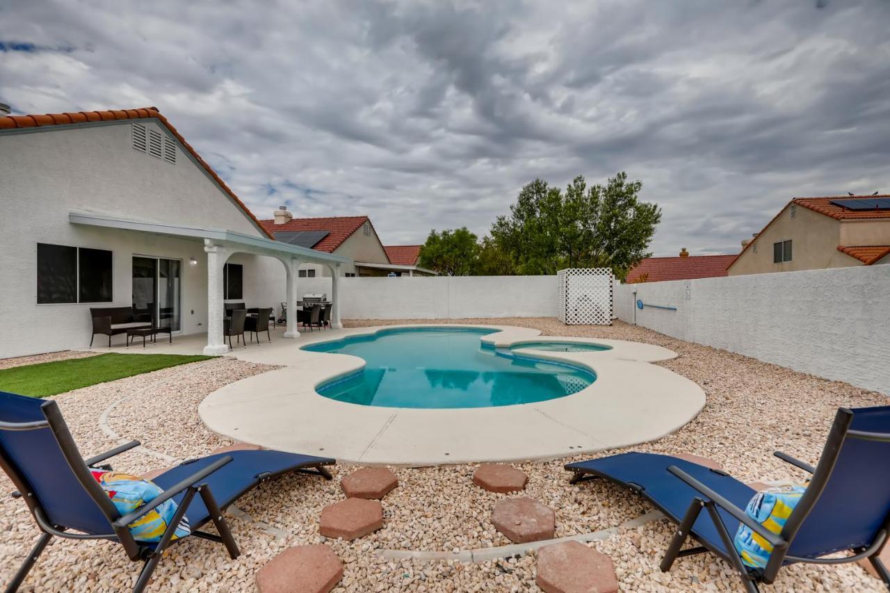 Luxurious House With A Pool, Spa, And Patio, Sleeps 6 Comfortably Las Vegas Exteriér fotografie