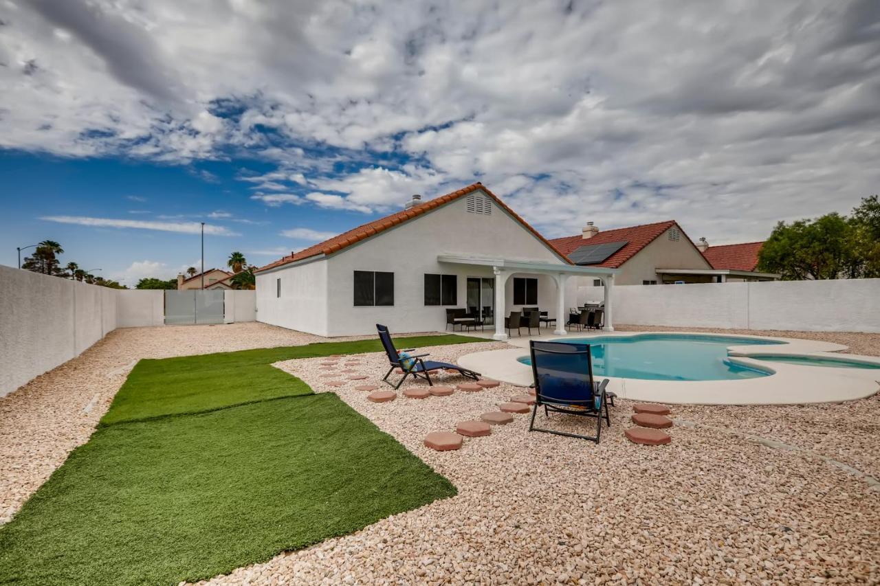 Luxurious House With A Pool, Spa, And Patio, Sleeps 6 Comfortably Las Vegas Exteriér fotografie